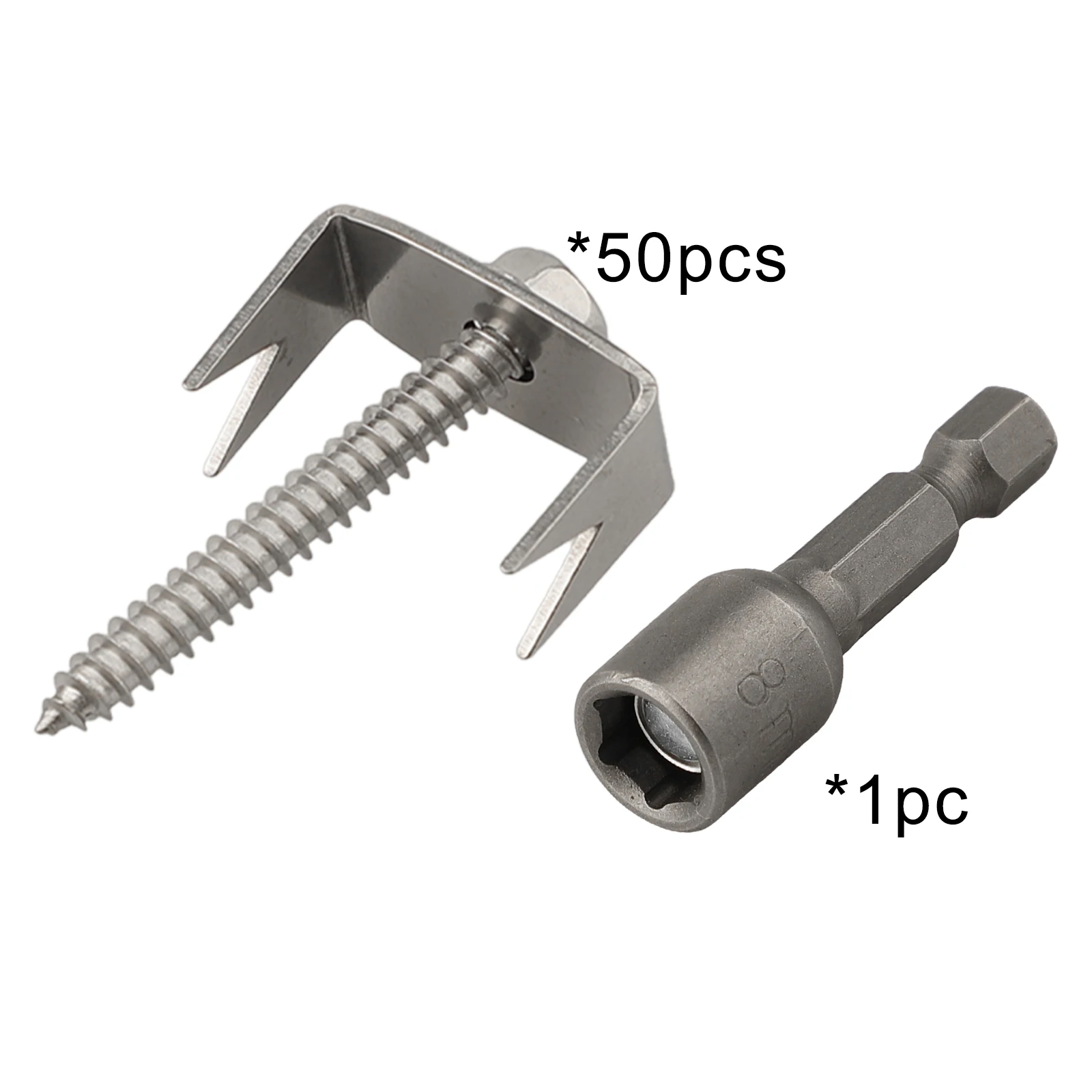 Fencing Staples Stainless Steel Wire Fencing Staples Rustproof Versatile Use Corrosion-resistant Easy To Install