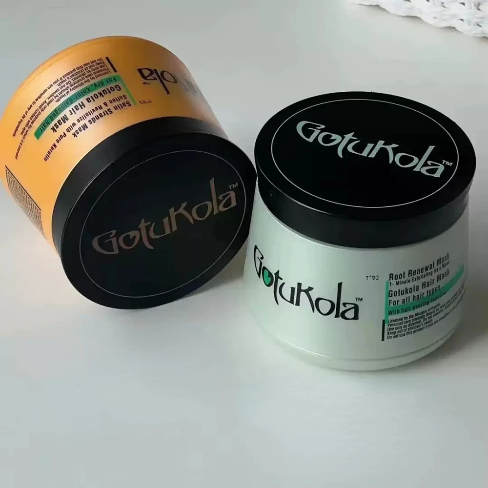 

GOTUKOLA Hair Care Kit - Protein Nourishing Hair Mask, Volumizing Hydrating Shampoo, Improve Frizz and Bifurcation Damage