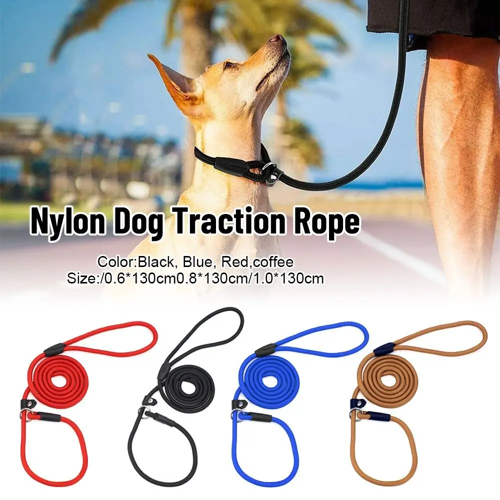 

No Collar Needed Strong Adjustable Nylon Dog Rope Pet Traction Rope Pet Training Leash Dog Chain