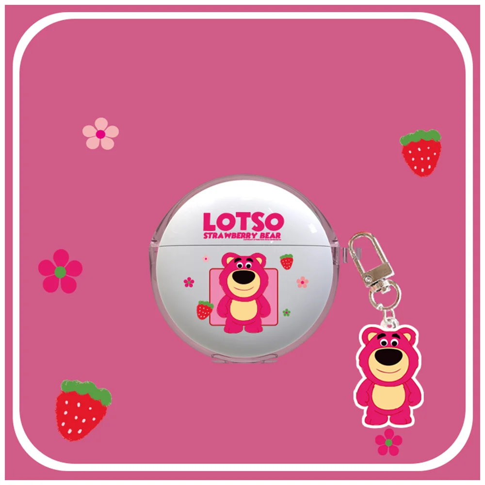 เคสโทรศัพท์ลายการ์ตูนน่ารักสำหรับ OPPO O Air2i หูฟังไร้สายพร้อมจี้