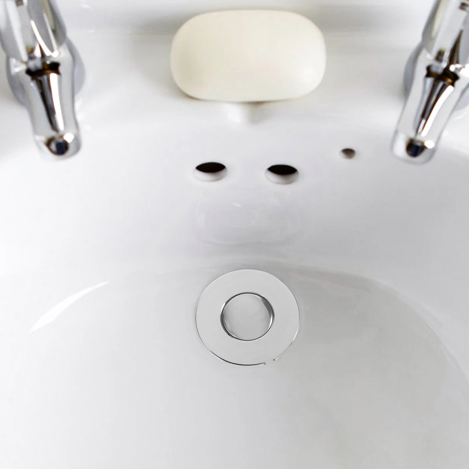 

Universal Press-Type Anti-Clogging Filter Durable Abs Copper Bathroom Drain Plug Hair Catcher For Wash Basin Sink Drainer Basin