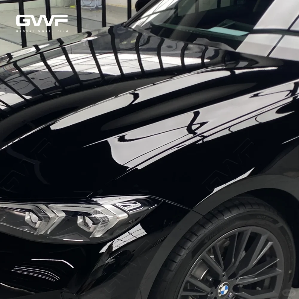 10 Year Warranty USA Quality 7.5MIL Black TPU PPF Paint Protection Film Instant Self Healing Car Ppf Super Hydrophobic PPF Film