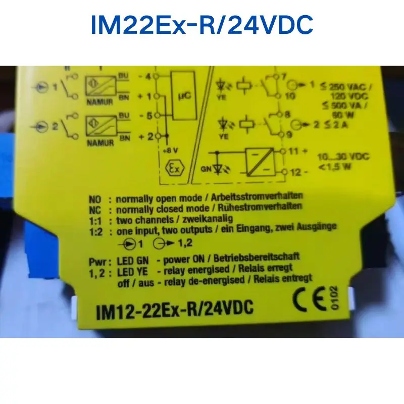 95% nowy przekaźnik TURCK IM22Ex-R/24VDC