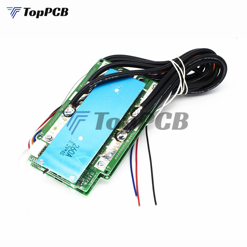 4S 12V 100A 130A 200A 260A 300A 390A BMS LifePo4 Lithium Protection Board Balance High Current Motorcycle Car Start RV Inverter