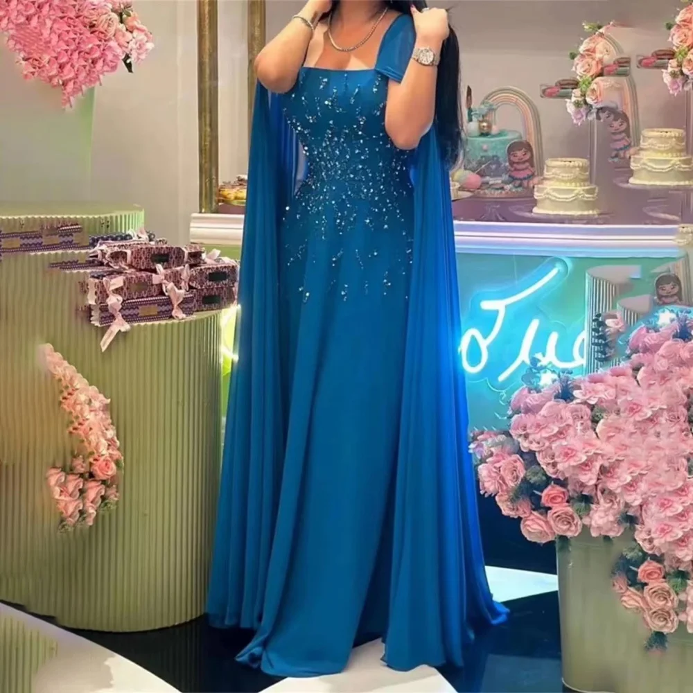 فستان حفلة موسيقية نسائي مكشكش مخصص بدون أكمام فستان حفلات ساحر على شكل حرف a برقبة قارب فستان حفلات مطرز بالخرز ثوب مسائي