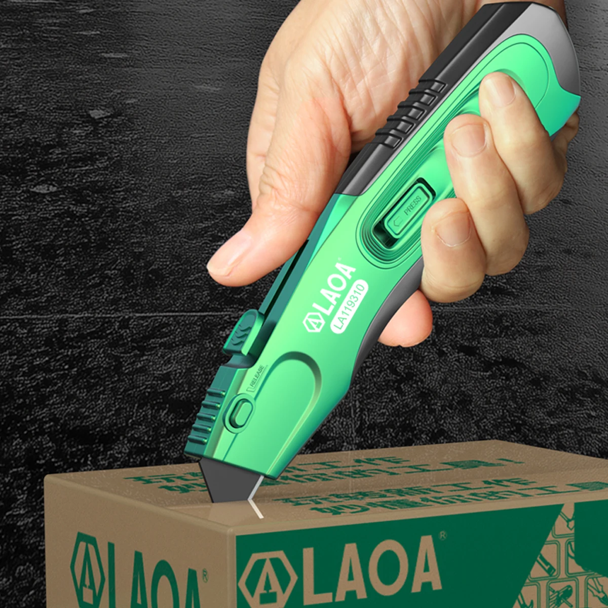 قاطع المرافق شبه المنحرف LAOA القابل للتعديل مع نظام إطلاق ثلاثي هيكل سبائك الألومنيوم شديدة التحمل للأدوات #3