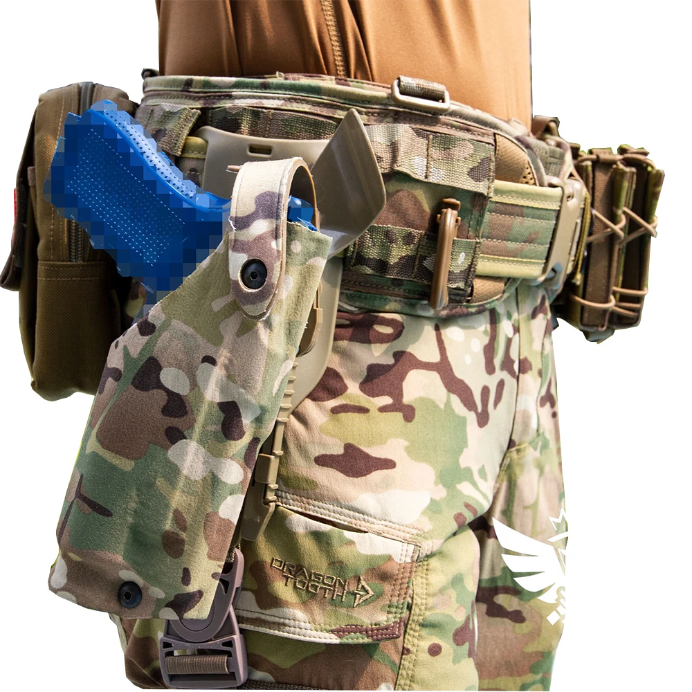 

Lighted Camouflage Quick-Dial Leg Hanging Set Qls Quick Release System 300d Nylon Quick Pull Leg Set For G17 Usp M9 P226 1911