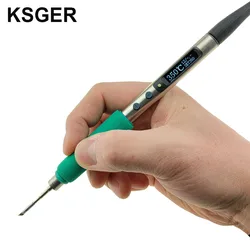 KSGER C210 Soldering Iron Station For JBC Tips TFT Screen DIY Electric Tools Auto-standby Sleep Tins Melting 70W