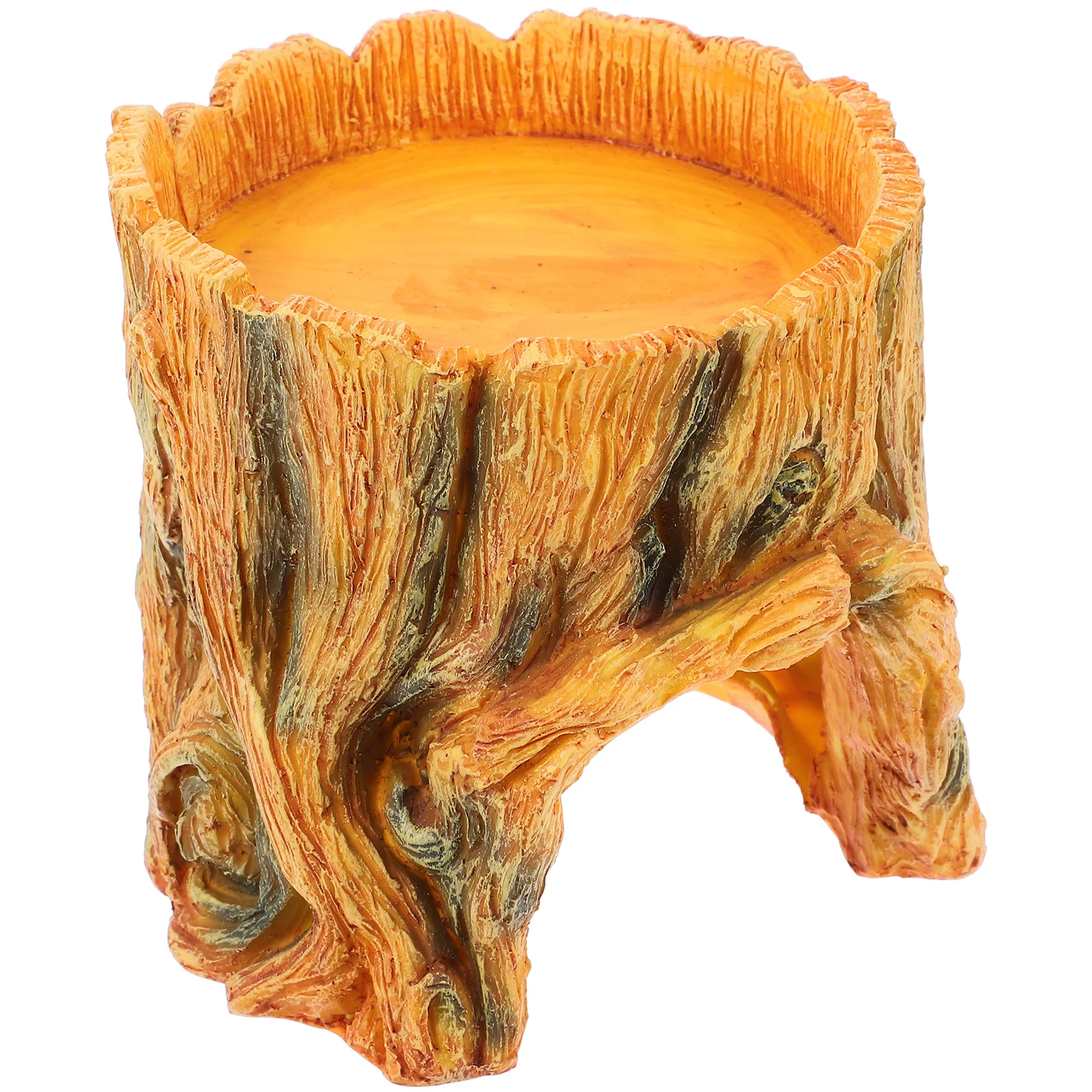 

Reptile Cave Hide Resin Aquarium Decor Natural Humidity Hide for Leopard Gecko Lizard Snake Terrarium Accessory