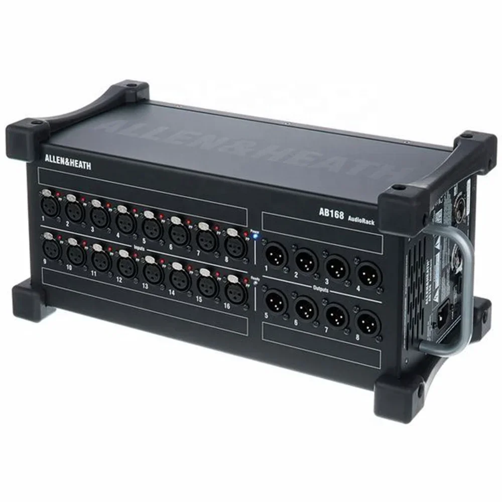 

Allen & Heath AB168 Digital Stagebox For SQ & QU Series Digital Mixer 16 Mic XLR Inputs 8 XLR Line Outputs