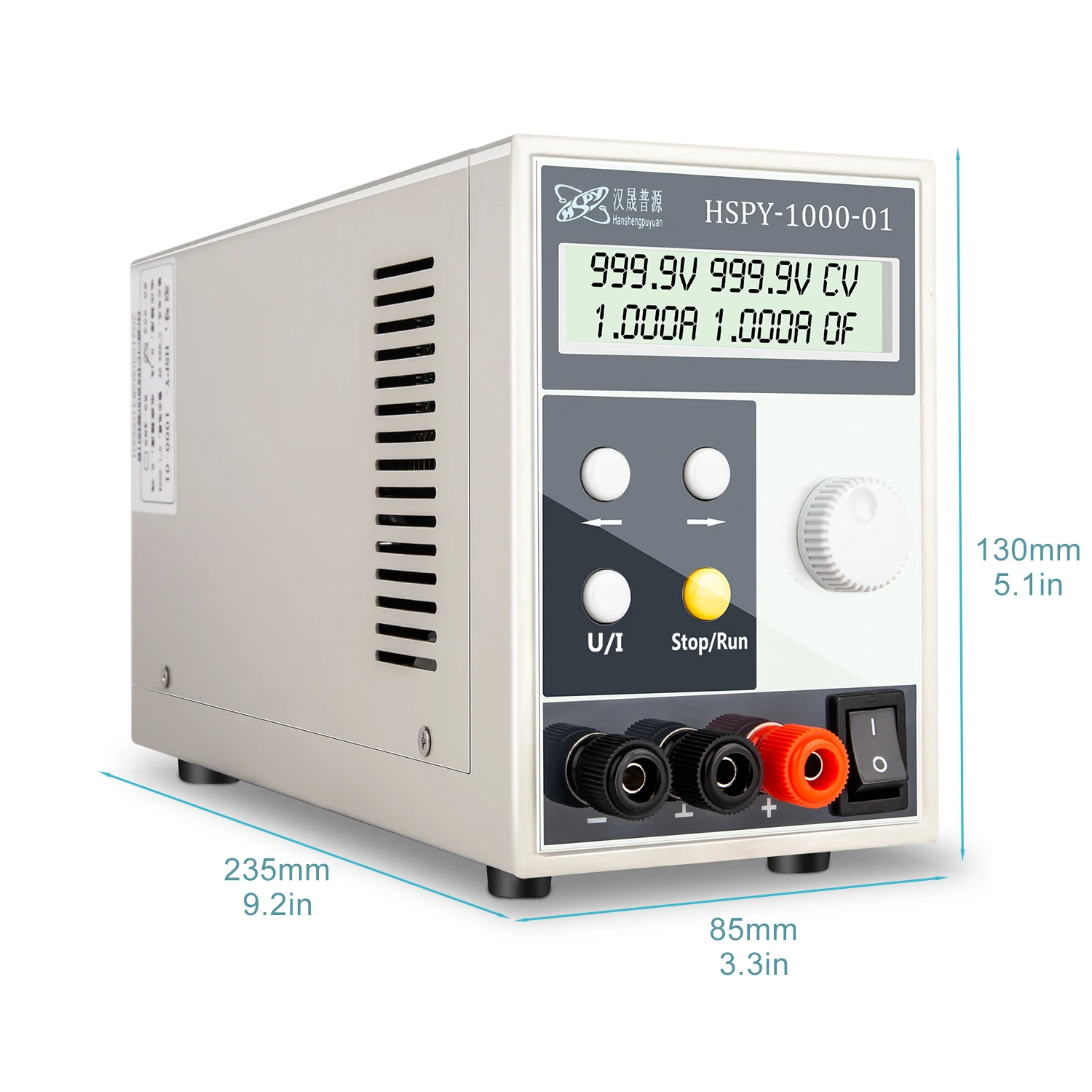 Imagem -05 - Hspy-fonte de Alimentação Digital Programável Ajustável de Dígitos dc Interruptor de Laboratório 1000v 0.1a 0.2a 0.3a1500v 0.2a 0.5a