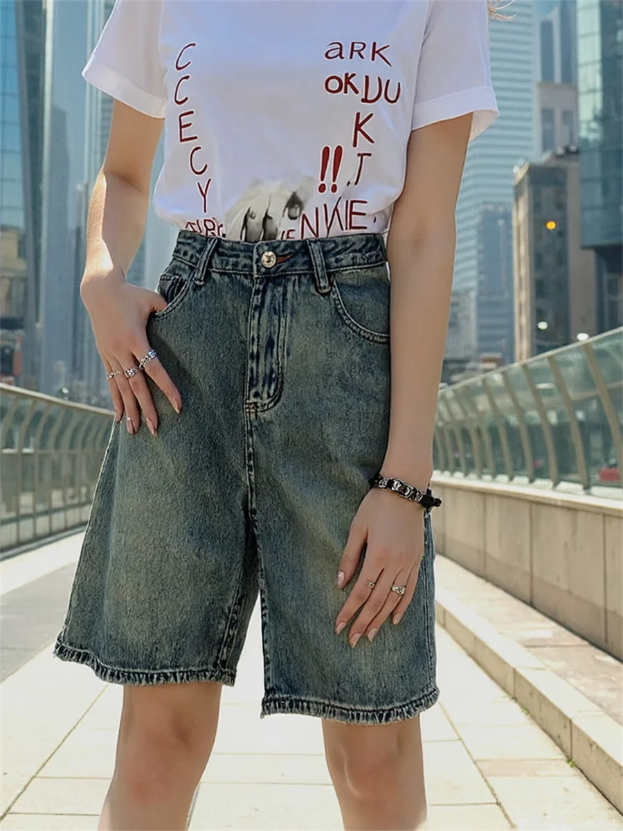 

Шорты женские с высокой талией, свободный крой, детские шорты для тайского бокса, боевого тхэквондо, тренировок, кикбоксинга, танцев с принтом, узкие дырки