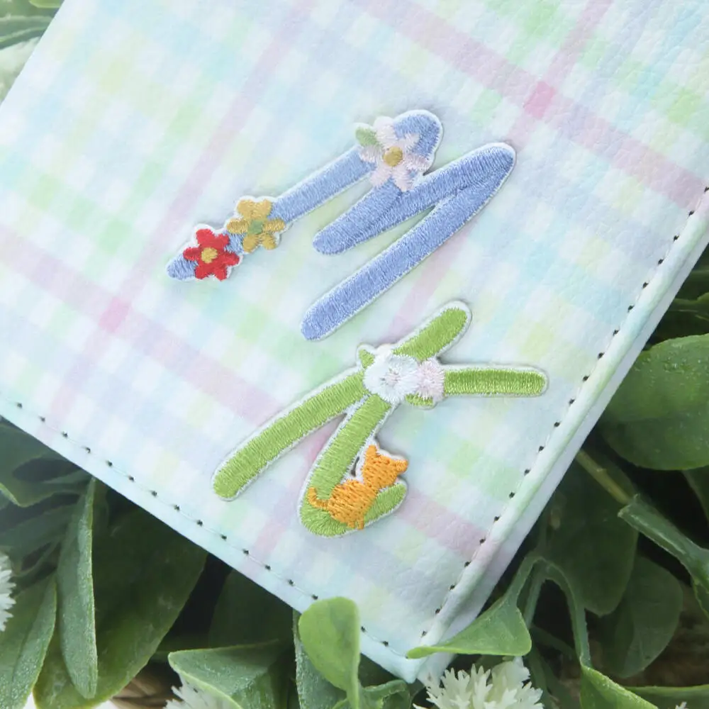 Personalized Custom Floral Embroidery Initials Passport Cover Travel Passport Holder Custom Gift for Girls Women Travelers