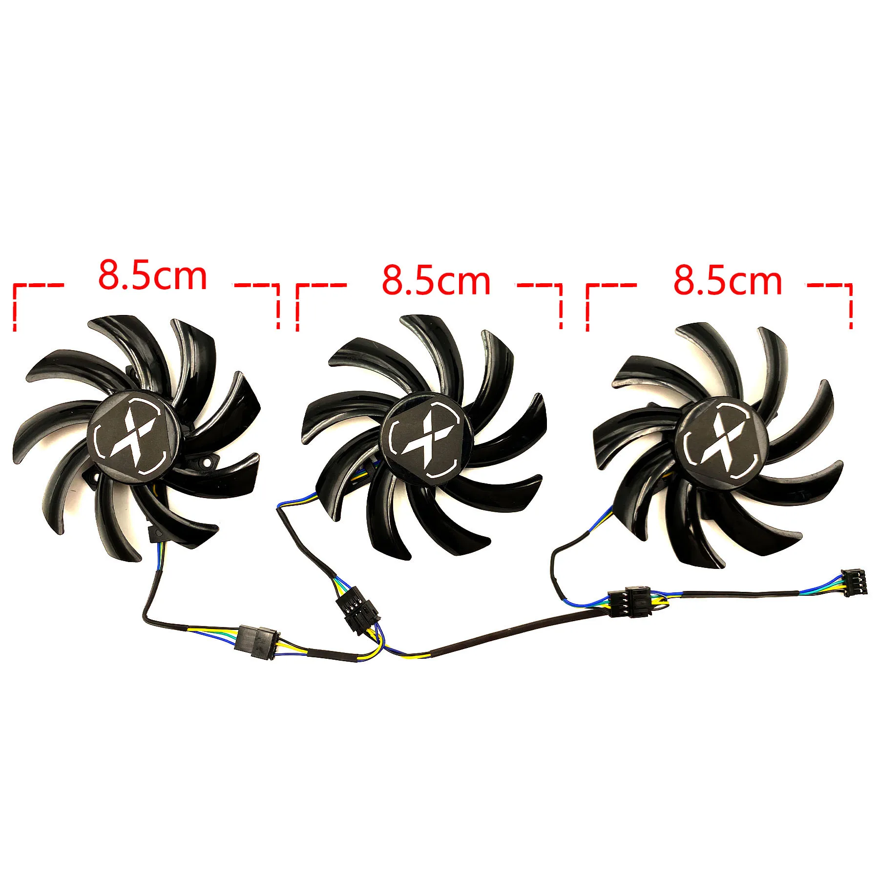 Новый сменный вентилятор для видеокарты XFX Radeon RX6700XT Speedster SWFT 309 Core