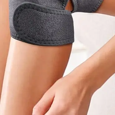 เครื่องนวดเข่าแบบให้ความร้อน สั่นสะเทือน แผ่นประคบร้อนสำหรับเข่า ไหล่ ข้อศอก บรรเทาอาการปวด ลดความเมื่อยล้า อุปกรณ์พยุงเข่า