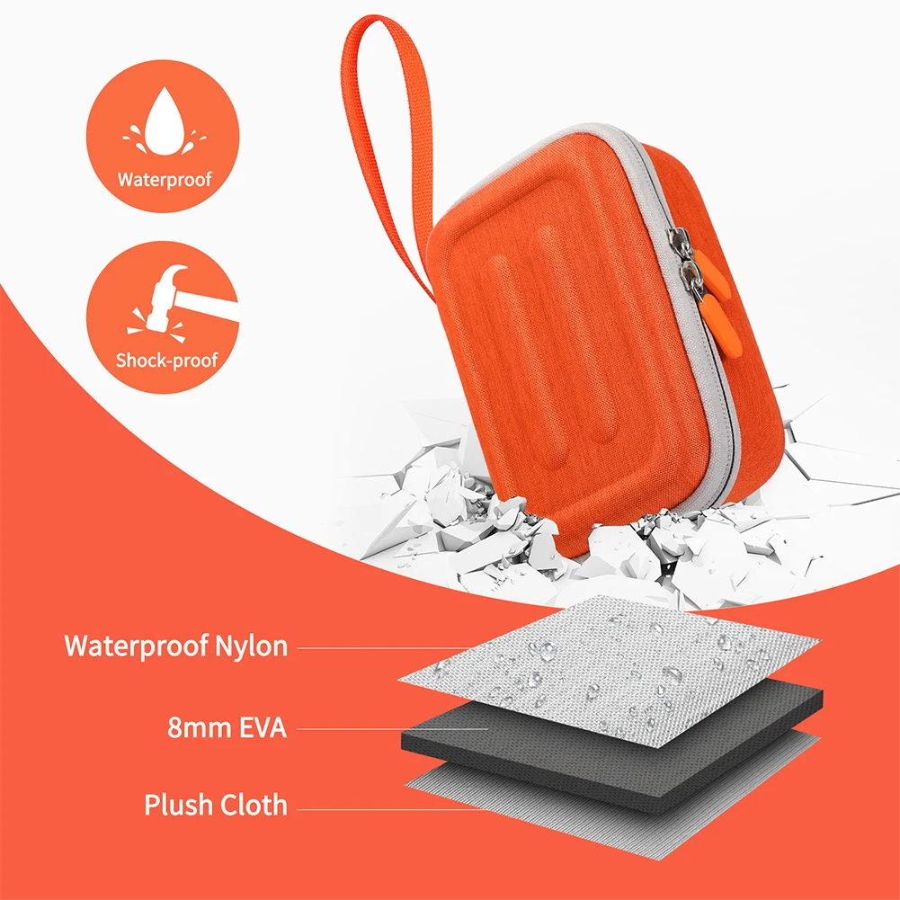 เคส EVA แบบแข็งสําหรับ Yoto Mini (ฉบับปี 2024) เครื่องเล่นเสียงเคสกันน้ํากระเป๋าถือสําหรับ Yoto Mini Kids เครื่องเล่นเพลงเสียง