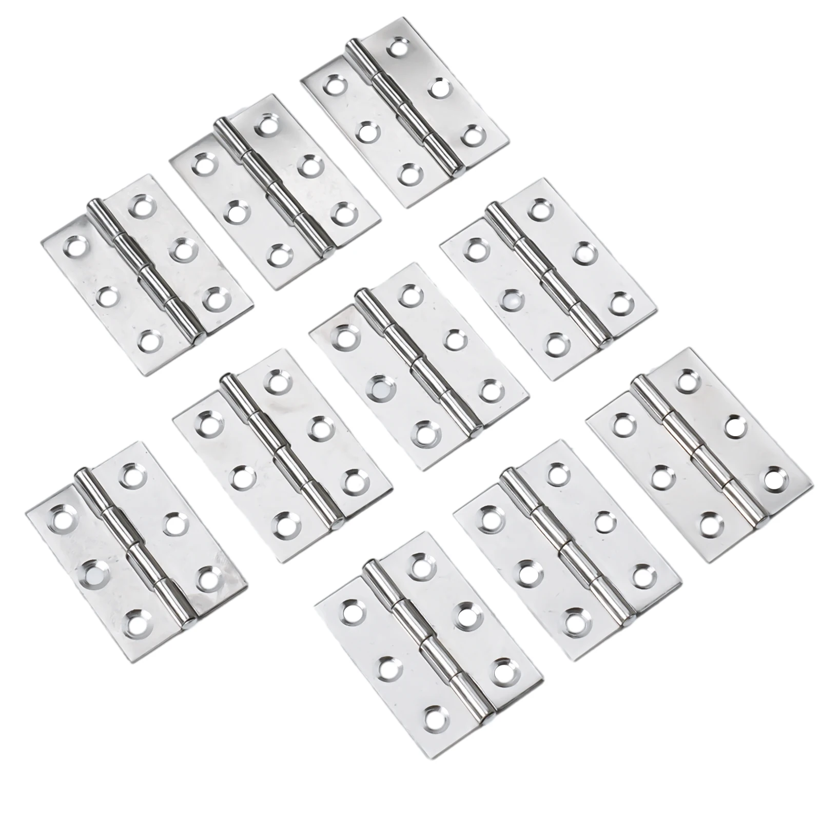 Ball Bearing Hinge Silver For Door Office Reliable Replacement Stainless Steel 4 Mm Butt Internal High Quality