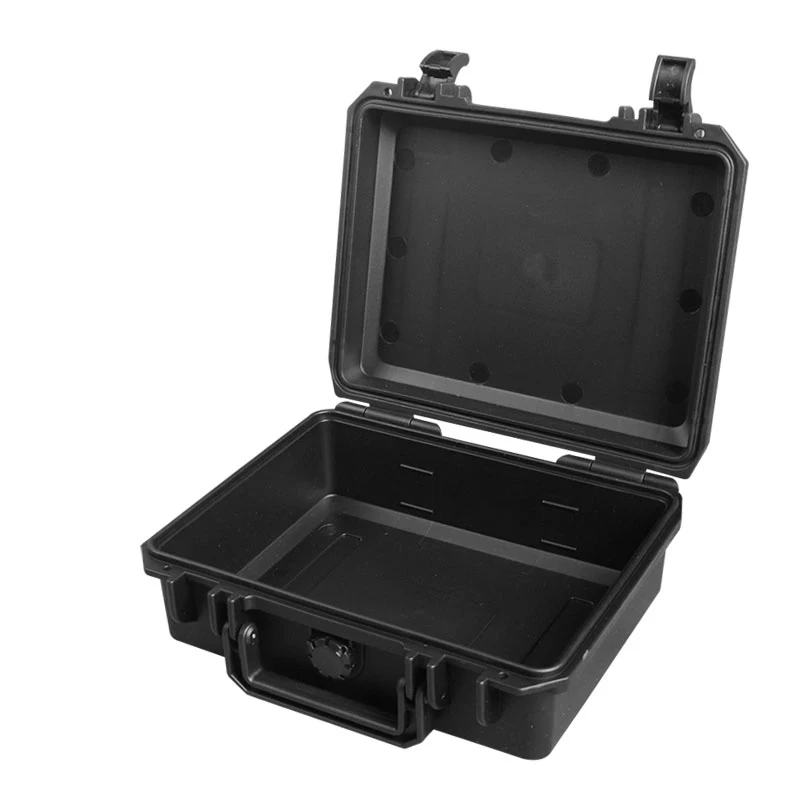 Protective Case Small Plastic Hardware Toolbox Sealed Moisture Proof Household Packing Box With Pre-Cut Foam