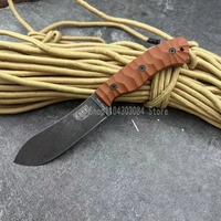 JG5 High-Quality Straight Blade Knife D2 Blade G10 Handle Ergonomic Grip An Outdoor Multi-functional and Practical Fishing Knife