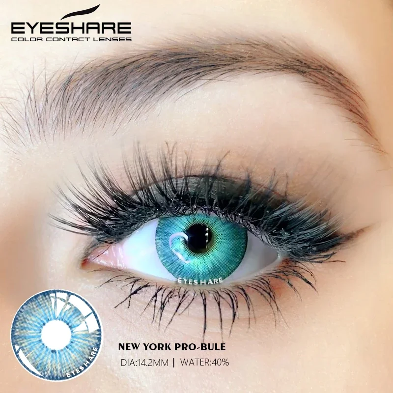 Eyeshare 1 Paar Halloween Lenzen Kleur Contactlenzen Cosplay Blauwe Contactlenzen Voor Mode Party Lens Groene Contactlens