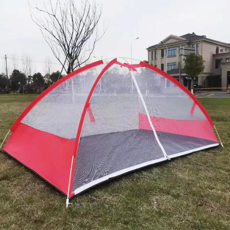 Outdoor mosquito proof tent without installation, quick opening mosquito net, summer camping, beach tent, dormitory