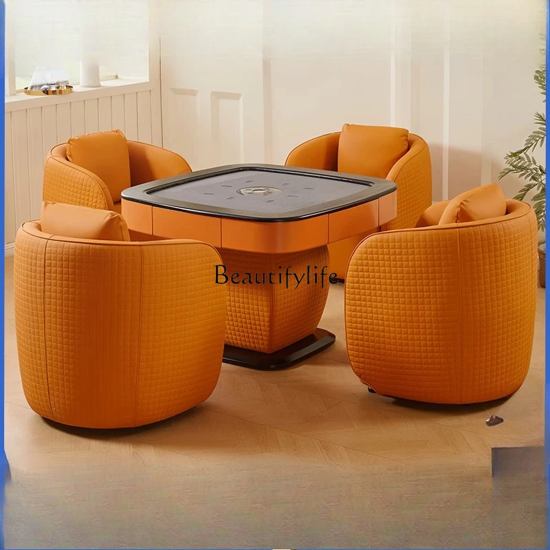 Cyclone roller coaster automatic mahjong machine household electric bass table