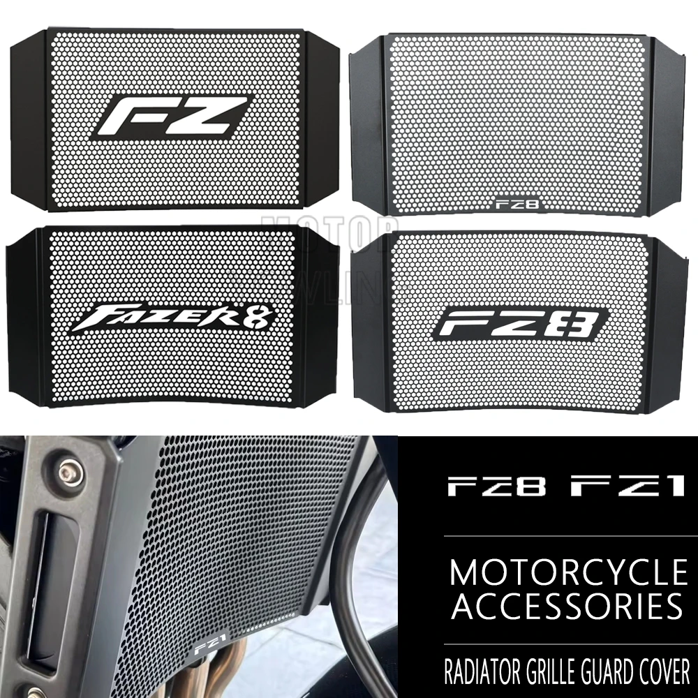 

For Yamaha FZ8N FZ8S FZ1S FZ1N FZ8 FZ 1 8 S N 2006-2013 2014 2015 Motorcycle Accessories Radiator Guard Protection Grille Cover