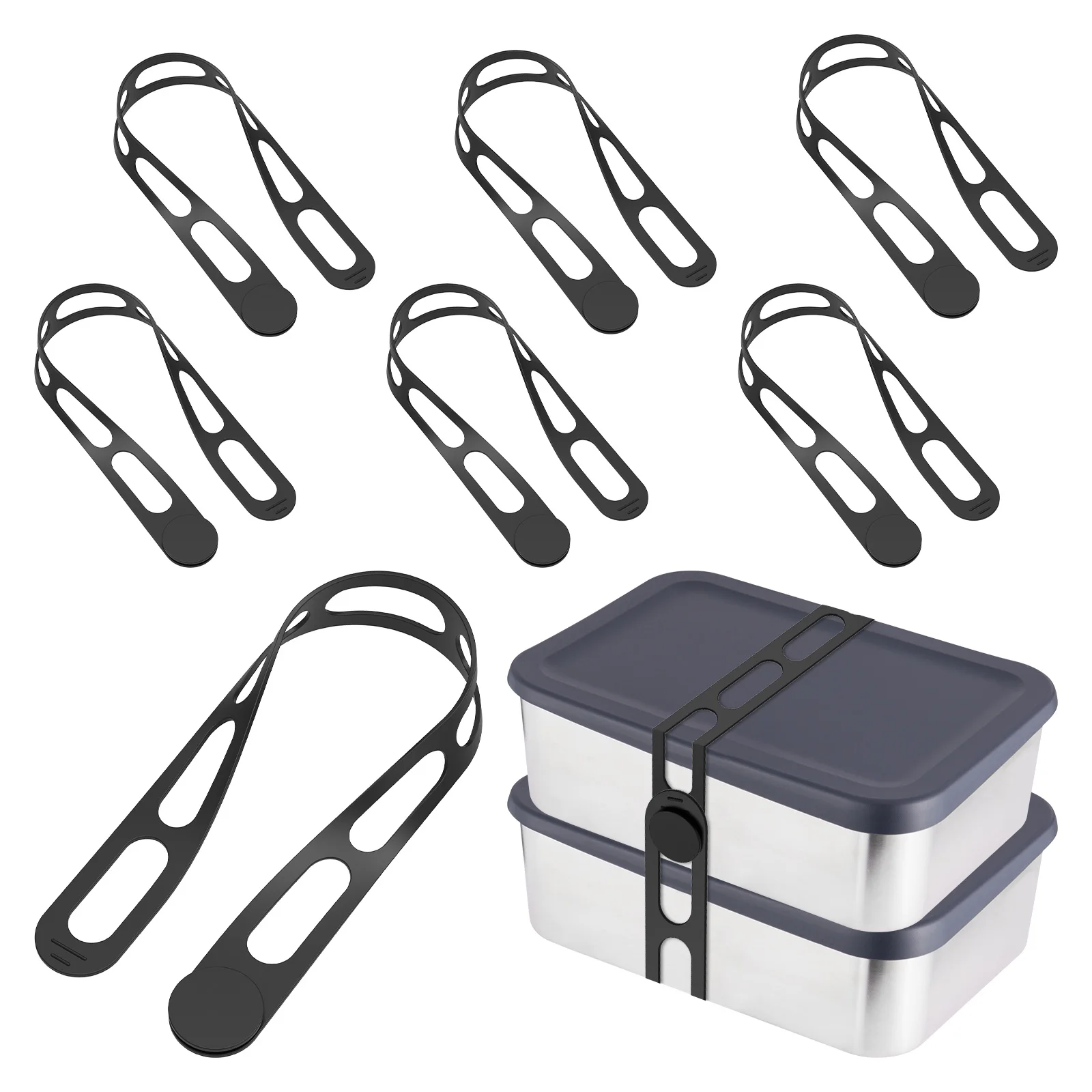 Silicone Strap Bicycle Light Strap Bike Handlebar Flashlight Mount Holder Strap High Elastic Multipurpose Light Holder Fix Tie