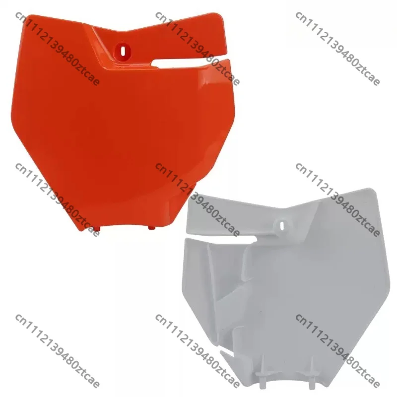 Off Road Motorcycle Front Number Plate, Dirt Bike Racing Number Tag, Plastic Race Plate Replacement Accessor