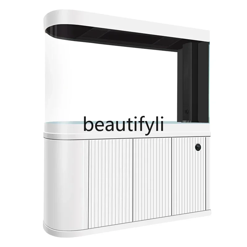 

ss D Living room large screen bottom filter ecological tank, water-free arowana tank 2024 new model