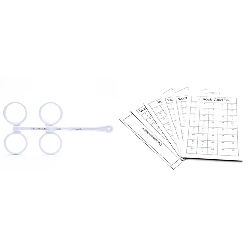 플라스틱 플립 렌즈 확인 테스트, 광학 플리퍼 검안, 0.50D ~ 2.00D, 신제품