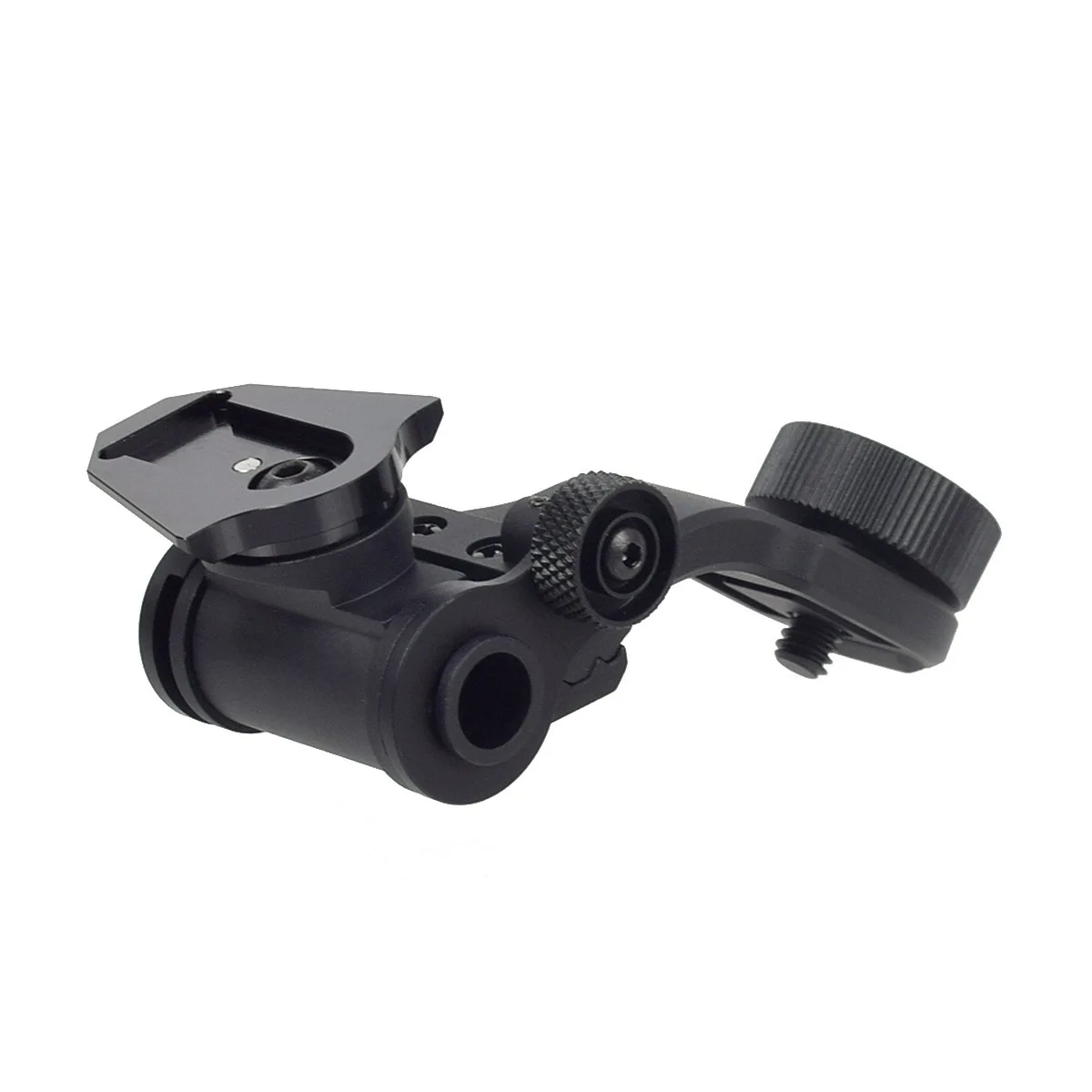 

VS-14 J-arm bracket Night vision device Bend arm bracket Aluminum alloy dovetail J-arm mounting frame Dump truck