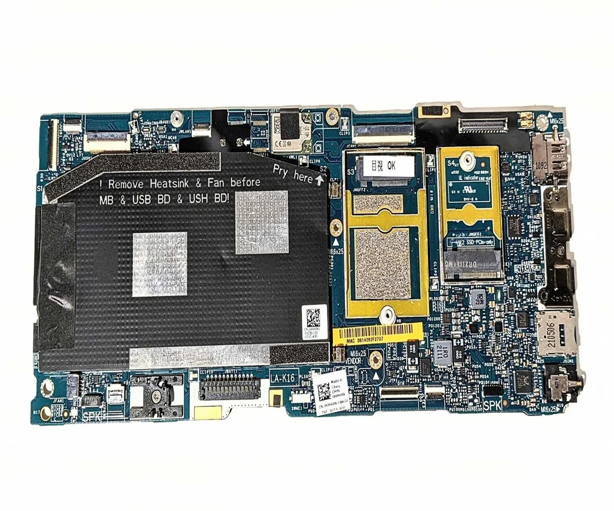 CN-0CP3KM 06RH8W For DELL Latitude 9420 Laptop Motherboard LA-K161P CPU:i7-1185G7 RAM:16GB 100% Full Teste