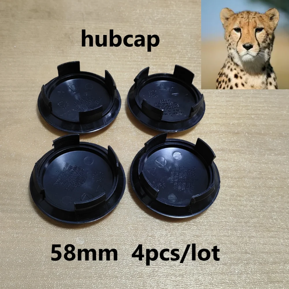 

4pcs 58mm Wheel Center Hub Cap For Jaguar XF XJ-S XJ-6 X-Type XE S-Type F-PACE F-Type XK8 XK XKR XFR hubcaps Accessories