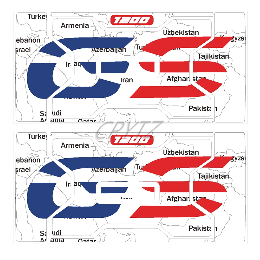 Fit Voor R1200GS R1250GS R1200 1250GS 2004-2024 2023 Motorfiets Vario Case Sticker Side Dozen Koffer koffers Bagage Decals