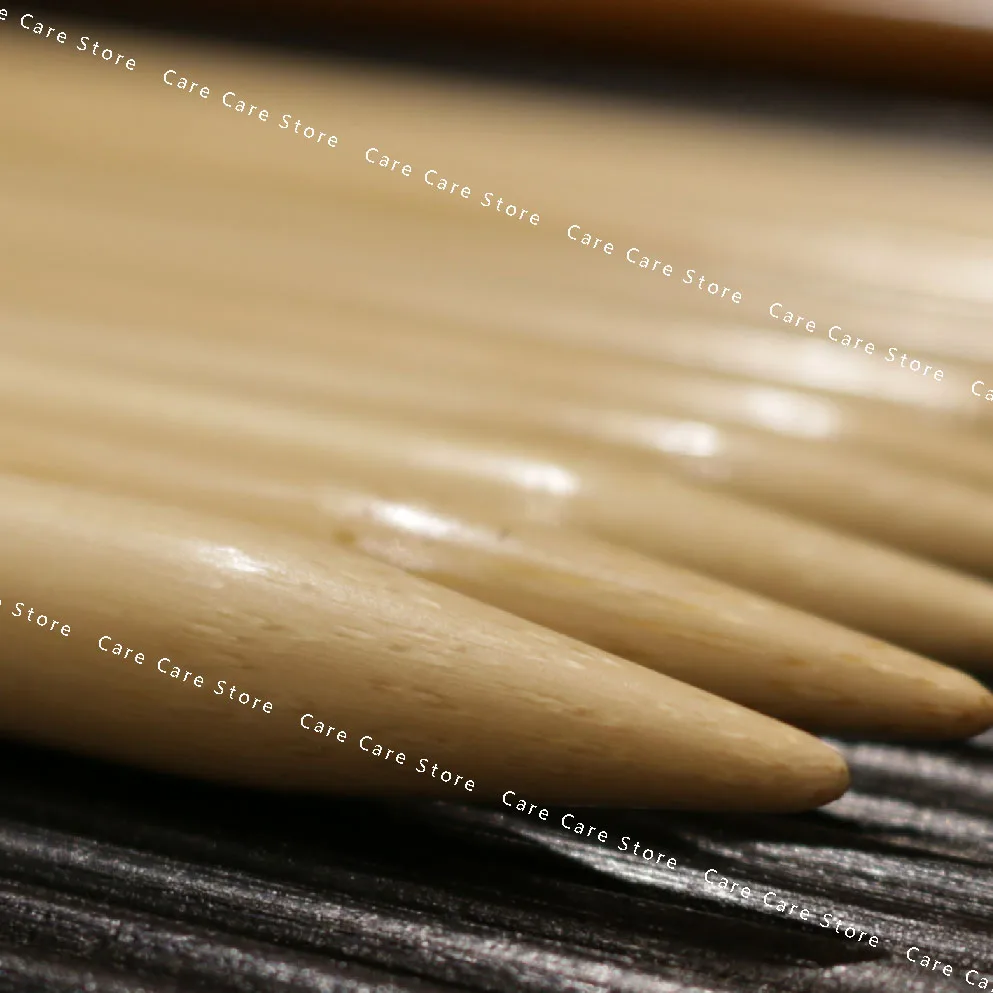 1Pair 5/10/12.5/14cm Japan Seeknit Shirotake Bamboo Interchangeable Knitting Needles Tips Knitting Spokes Circular Needles