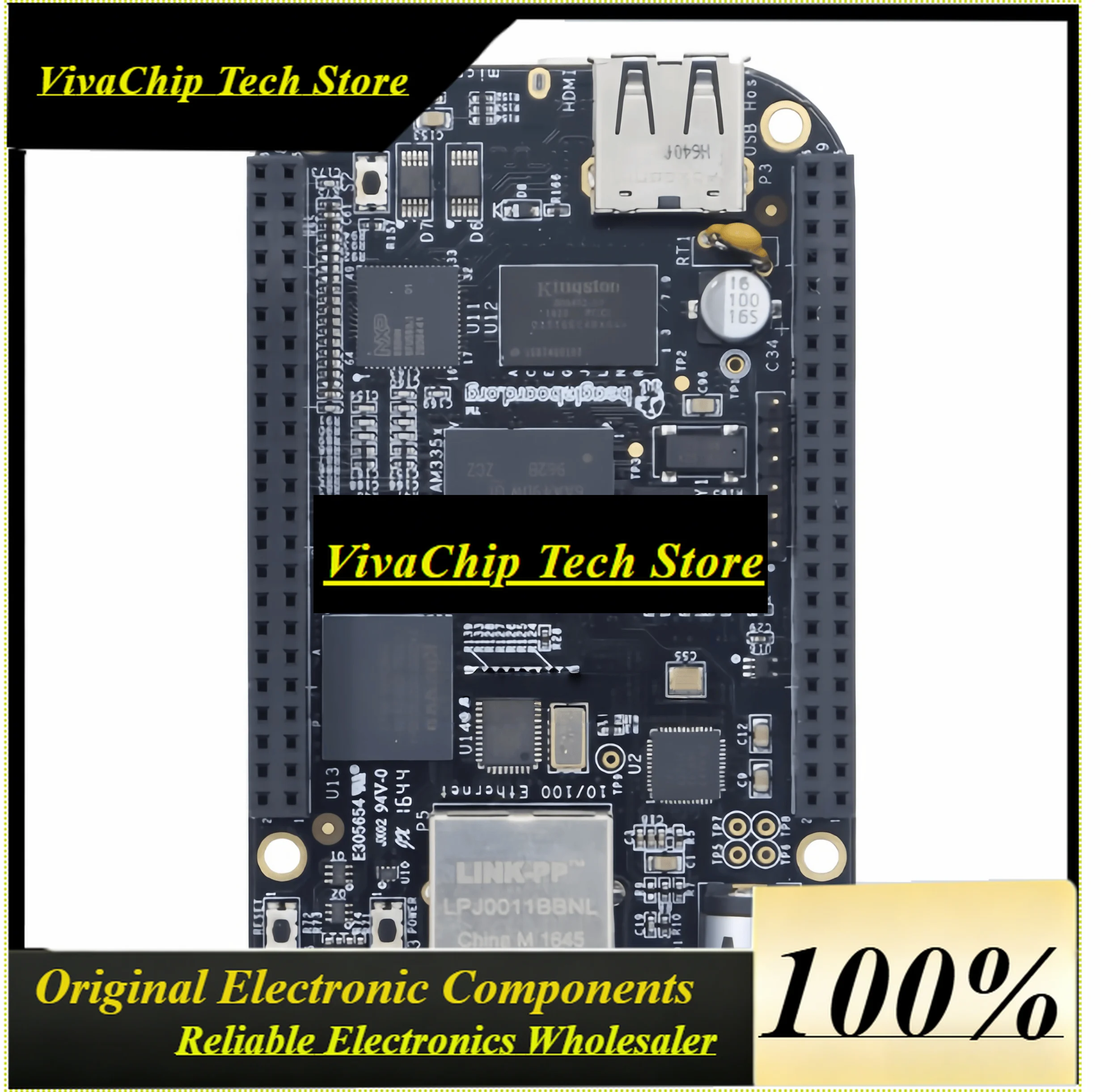 VivaCBeagleBone Black AM3358 ARM Cortex-A8 MCU, 4GB EMMC Board