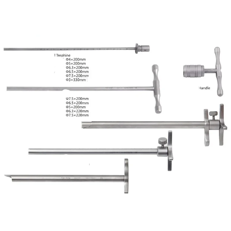 Transforaminal endoscopic surgical system trephine