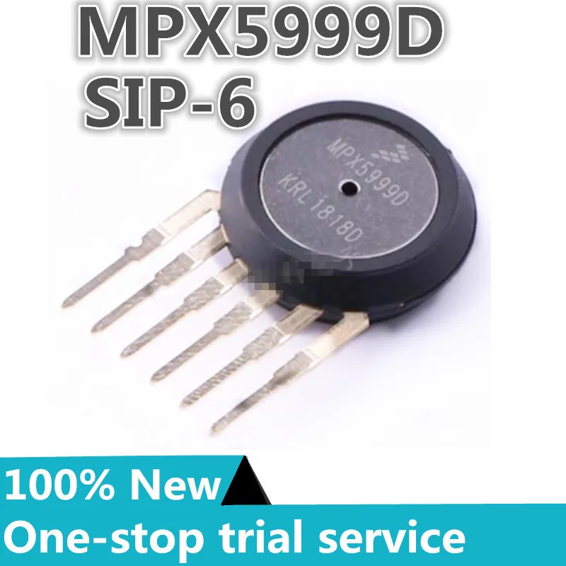 1-20pcs %New stock MPX5999D SIP-6 Analog voltage 145.04PSI (1000kPa) 580.15PSI (4000kPa) temperature compensation