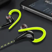 Earphones 3.5mm Sport Earphone Super Stereo Headsets Sweatproof Running Headset With Mic Ear Hook Headphone for Meizu Headphone