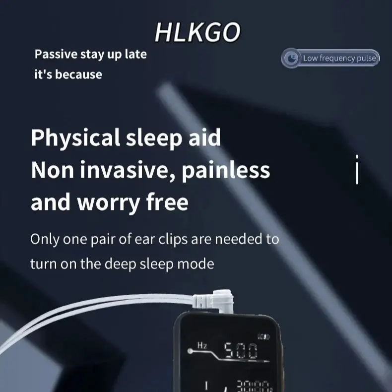 

End Sleepless Nights with CES Pulse Therapy Handheld Microcurrent Device for Insomnia, Anxiety & Mental Stress Relief