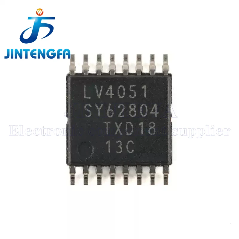 10PCS 74LV4051PW 74LV4052PW LV4051 LV4052 TSSOP-16 74LV4052D SOP16 8-channel Dual 4-channel Analog Multiplexer Demultiplexer IC