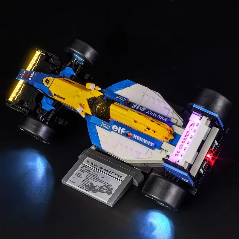 Kit de luz LED DIY para presente técnico de construção de carro LEGO 10353 (apenas luz LED, sem modelo de blocos)