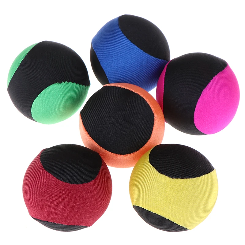 1pc 5.5cm TPR Water Bouncing Ball Surf Skimming Jumper Pool Sport Ball Pool Beach Sports Toys  Fidget Stress Relief Ball