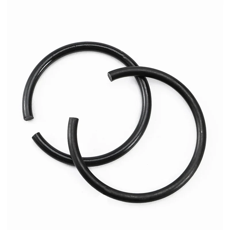 Diameter M4 M5 M6 M7 M8 M10 M12 M16-M140 For Shaft Wire Retaining Stop Ring Elastic 70 Manganese Snap Ring Round Wire Snap Rings