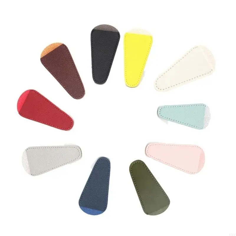 

E7CC Scissor Tip Covers Scissors Leather Sheath Safety Scissors Cover Protector Sewing Scissor Sheath for Embroidery Sewing