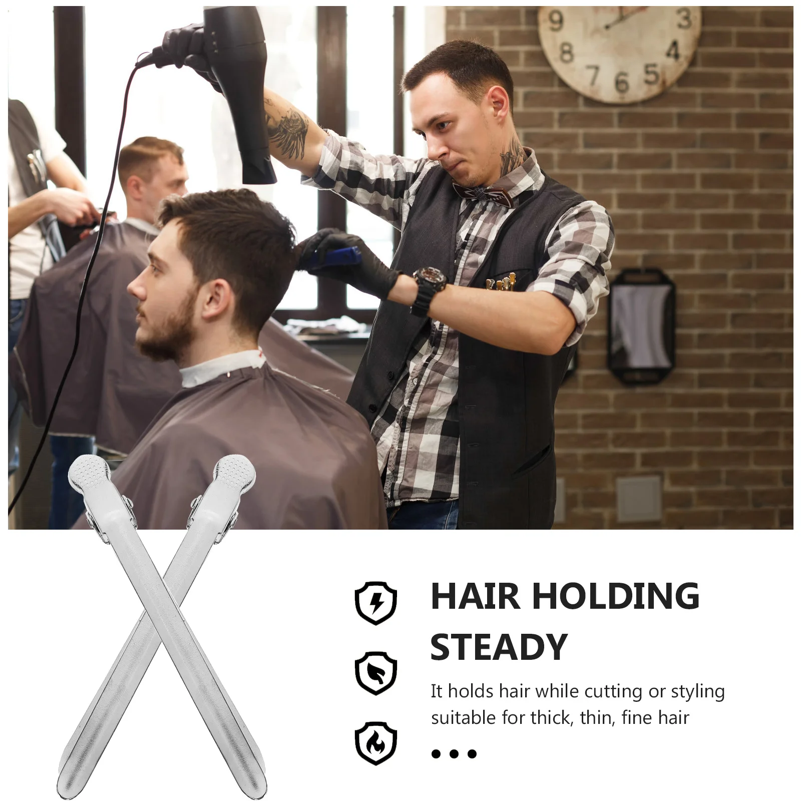 

12 шт. изысканные металлические заколки для волос, нескользящие парикмахерские заколки для различных причесок, заколки для парикмахерских услуг