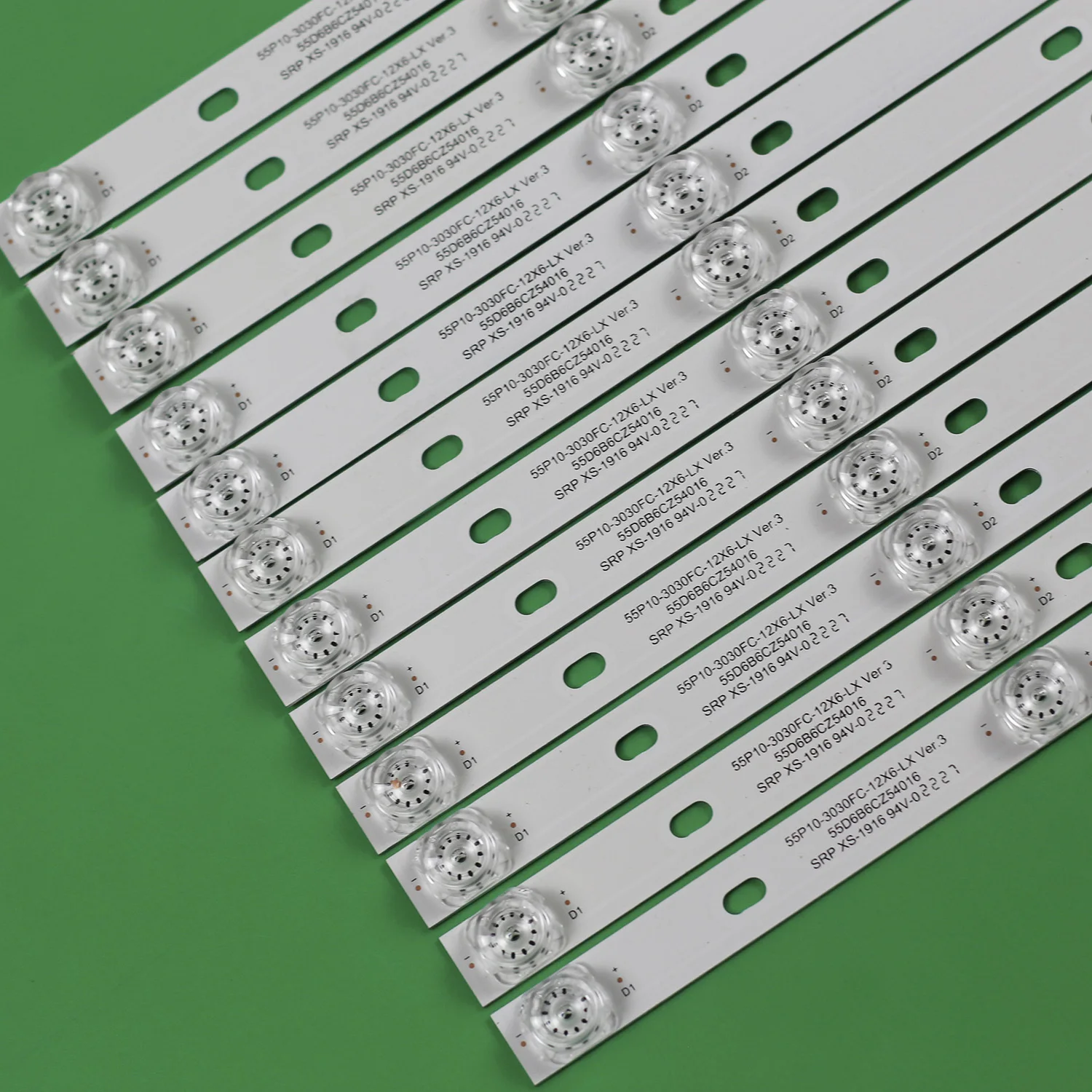 LED ์คํธ๋ฆฝ, TCL 55C715 55C715K 55C715X1 55C717 55C716 55C78 TCL-55P10-3030FC-12X6-LX20200106 YHF-4C-LB5506-YH10J YH09J