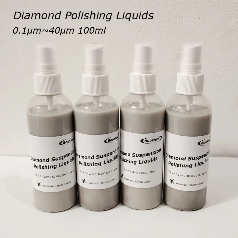 100ml Diamond Grinding Solution Polishing Liquids Metallographic Fluids for Metal Jewelry Brightener Metallographic Grinding