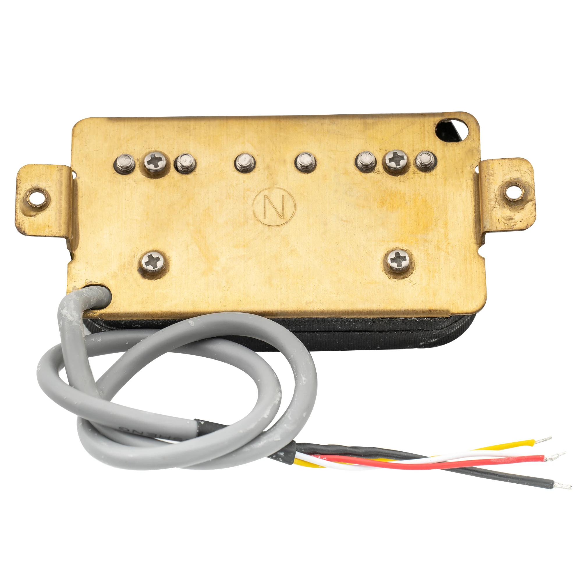 Wilkinson M Series Classic Tone Ceramic Overwound Open Style Humbucker Neck Bridge Pickup for Electric Guitar
